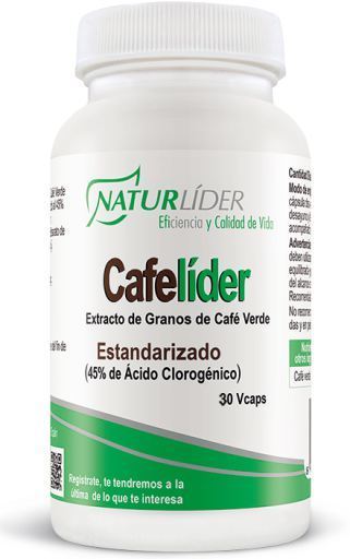 Cafelider Extracto de Cafe Verde 30 Vcaps