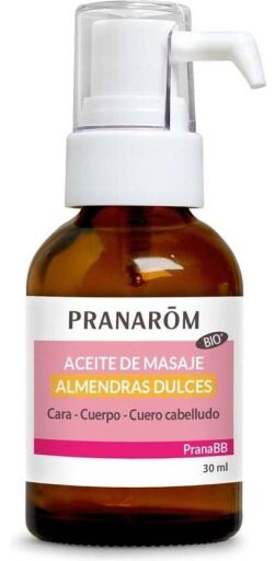 PranaBB Aceite de Masaje Almendras Dulces 30 ml